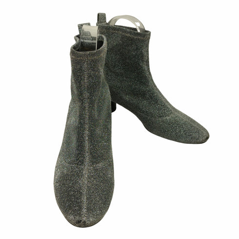 ザラ ZARA Glitter Boots ヒールブーツ レディース EUR:38