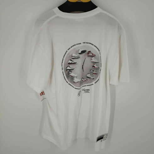 ザネットワークビジネス THE NETWORK BUSINESS RED SPIDER 22SS KICKS SNEAKER CLOCK TEE メンズ import:XL