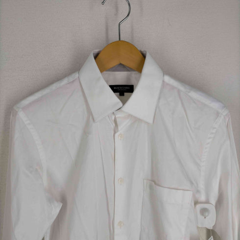ブラックレーベルクレストブリッジ BLACK LABEL CRESTBRIDGE ソリッドレギュラーカラーシャツ メンズ JPN:S