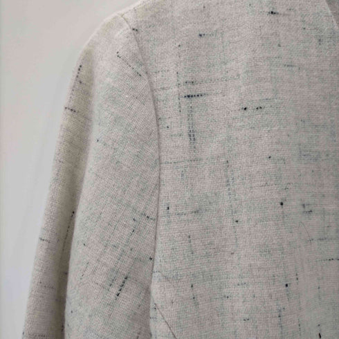 デミルクスビームス Demi-Luxe BEAMS ネップツイード ノーカラージャケット レディース JPN:40