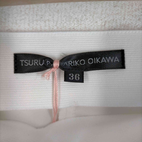 ツルバイマリコオイカワ Tsuru by Mariko Oikawa Clover スリムスラックス レディース 36