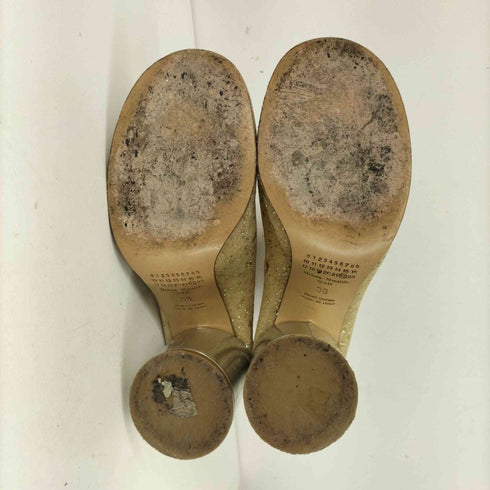 メゾンマルジェラ Maison Margiela ラメメッシュヒールブーツ レディース EUR:38