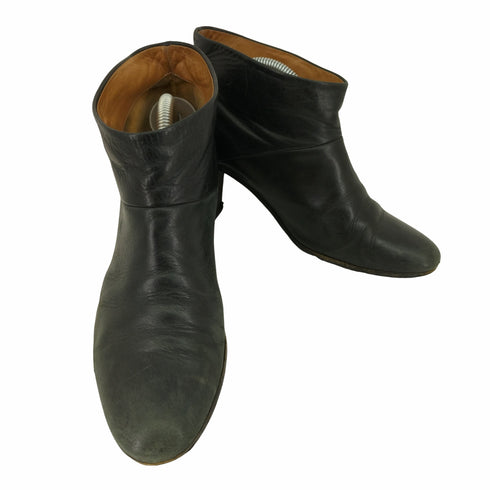 メゾンマルジェラ Maison Margiela レザーショートヒールブーツ レディース EUR:38
