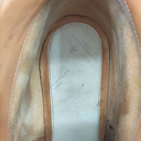 メゾンマルジェラ Maison Margiela レザーショートヒールブーツ レディース EUR:38