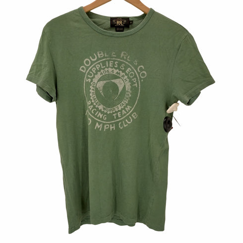 ダブルアールエル ラルフローレン RRL RALPH LAUREN 両面プリントTシャツ メンズ import:XS