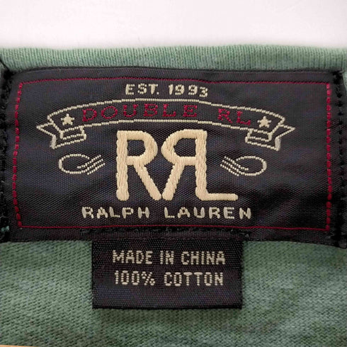 ダブルアールエル ラルフローレン RRL RALPH LAUREN 両面プリントTシャツ メンズ import:XS