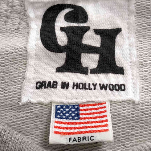 グラブインハリウッド GRAB IN HOLLYWOOD 前Vリペア加工ラグランスウェット メンズ JPN:S