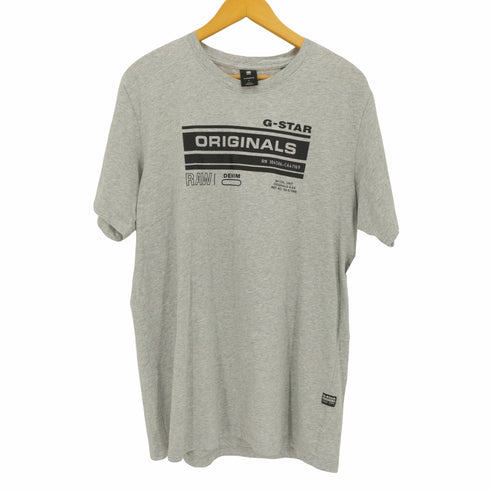 ジースターロー G-STAR RAW Originals Graphic T-Shirt オリジナル グラフィック Tシャツ メンズ import:L
