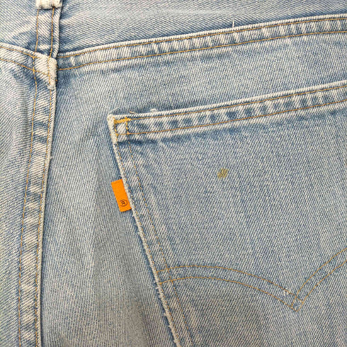 リーバイス Levis 70S 1977年8月 684 0217 ボタン裏8 42TALON ベルボトム ビッグベル ジッパーフライデニム メンズ