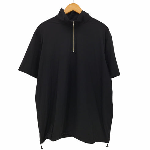 アイテムズ アーバンリサーチ ITEMS URBAN RESEARCH 23SS シルキーナイロンハーフ ZIP 多機能トップス メンズ JPN:L