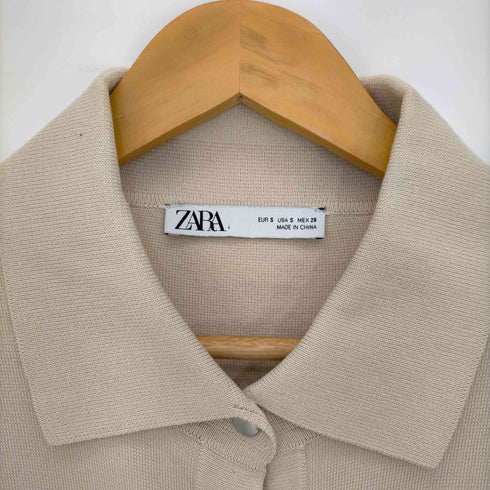 ザラ ZARA WOOL BLEND KNIT CARDIGAN レディース import:S