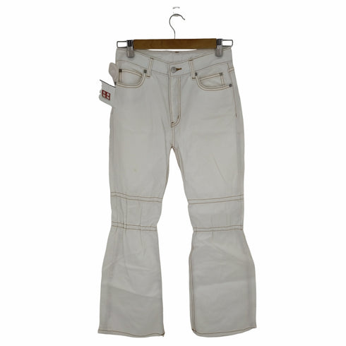 エックスガール X-girl SHIRRING DENIM FLARE PANTS レディース JPN:2