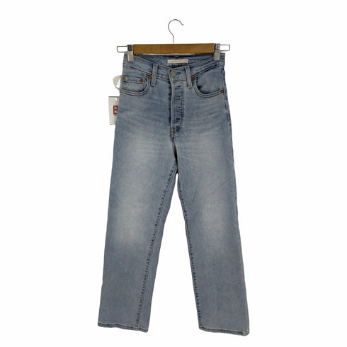 リーバイス Levis RIBCAGE STRAIGHT ANKLE JAZZ POP デニムパンツ レディース 25