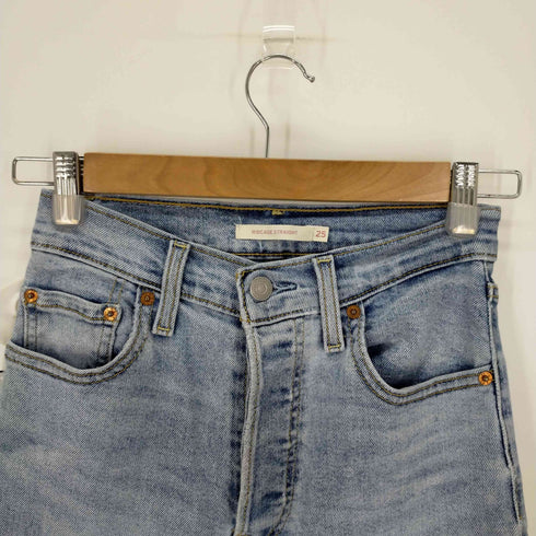 リーバイス Levis RIBCAGE STRAIGHT ANKLE JAZZ POP デニムパンツ レディース 25