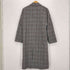 ザラ ZARA リネン混 チェックチェスターコート レディース import:XS