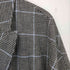 ザラ ZARA リネン混 チェックチェスターコート レディース import:XS