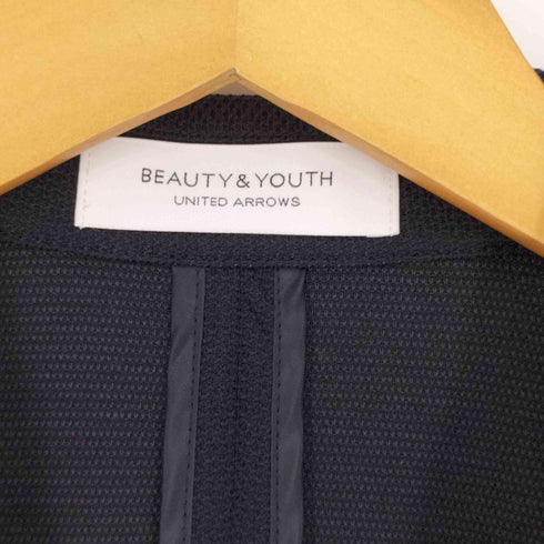 ビューティーアンドユースユナイテッドアローズ BEAUTY & YOUTH UNITED ARROWS BTF MESH JER メッシュ 1Bテーラードジャケット レディース