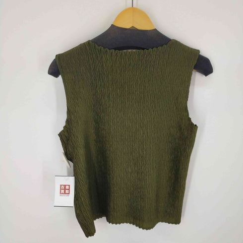 楊柳ノースリーブトップス レディース ONE SIZE
