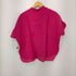 ビームスボーイ BEAMS BOY 21SS リネンソリッドスタンドカラーショートスリーブシャツ レディース