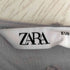 ザラ ZARA ドット柄 パフスリーブブラウス レディース import:M