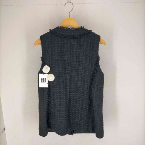 カデュネ CADUNE 23SS スプリングツイードジレ レディース 38