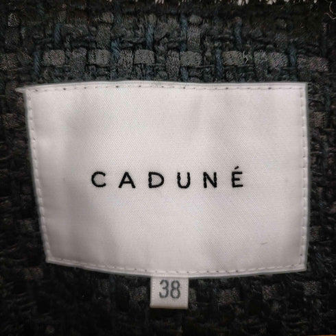 カデュネ CADUNE 23SS スプリングツイードジレ レディース 38