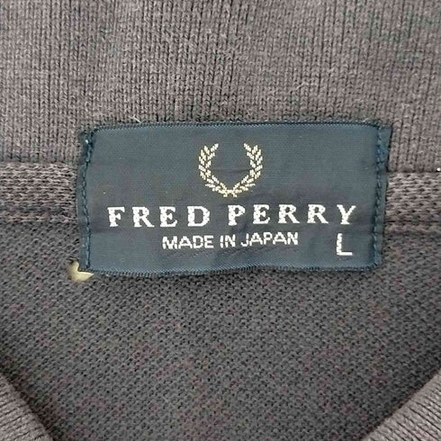 フレッドペリー FRED PERRY 刺繍ポロシャツ メンズ JPN:L
