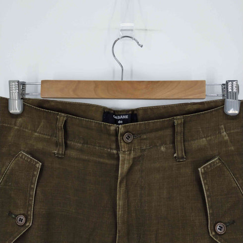 カバンドズッカ CABANE de ZUCCa イギリス軍モチーフ ミリタリーパンツ メンズ JPN:S