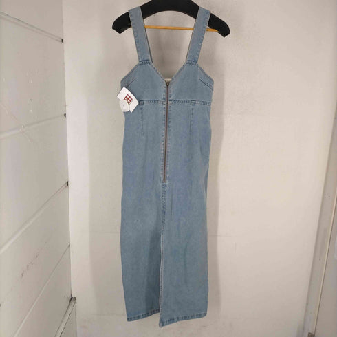 アダムエロペ Adam et Rope 23SS デニムサロペットスカート レディース FREE