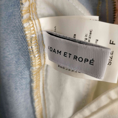 アダムエロペ Adam et Rope 23SS デニムサロペットスカート レディース FREE