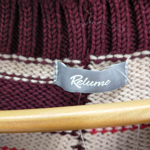 ジャーナルスタンダードレリューム JOURNAL STANDARD relume チルデンニットベスト メンズ JPN:L