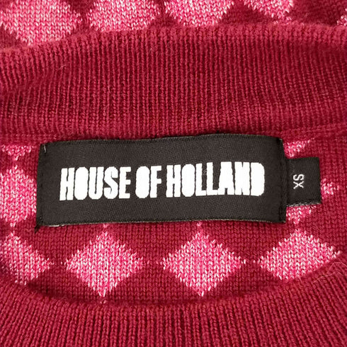 ハウスオブホランド HOUSE OF HOLLAND ラメ 総柄ニット レディース JPN:XS