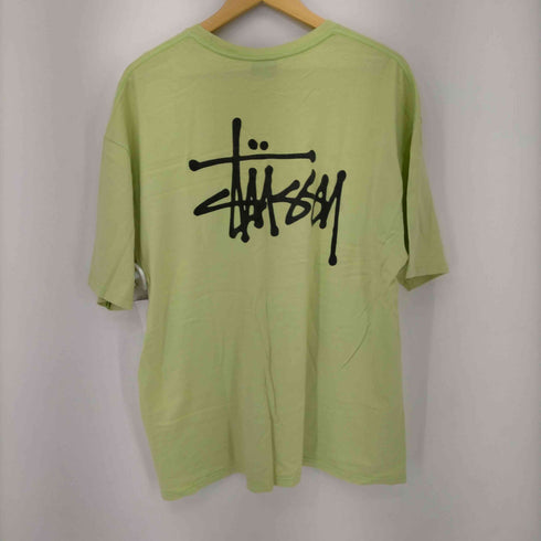 ステューシー Stussy 両面 ストックロゴプリント クルーネックTシャツ メンズ import:XL