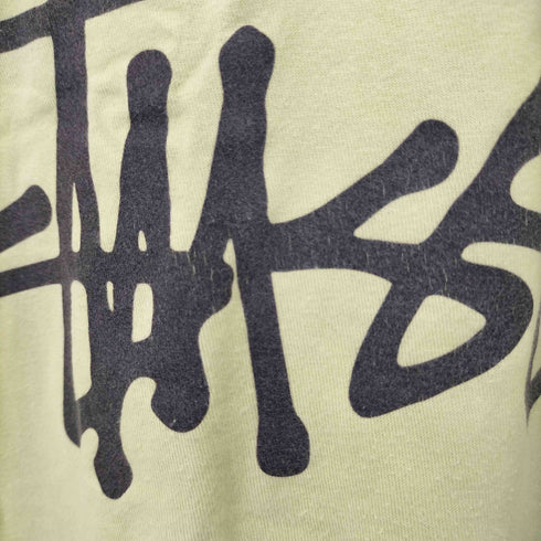ステューシー Stussy 両面 ストックロゴプリント クルーネックTシャツ メンズ import:XL
