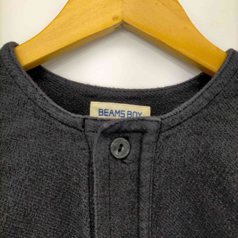 ビームスボーイ BEAMS BOY 20AW ブラッシュドツイルヘンリーネックロングスリーブシャツ レディース