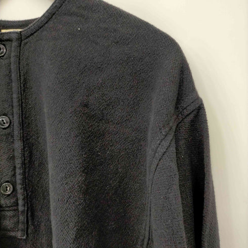 ビームスボーイ BEAMS BOY 20AW ブラッシュドツイルヘンリーネックロングスリーブシャツ レディース