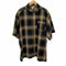 キャルトップ CALTOP USA製 オンブレチェック S/Sシャツ メンズ 2XL