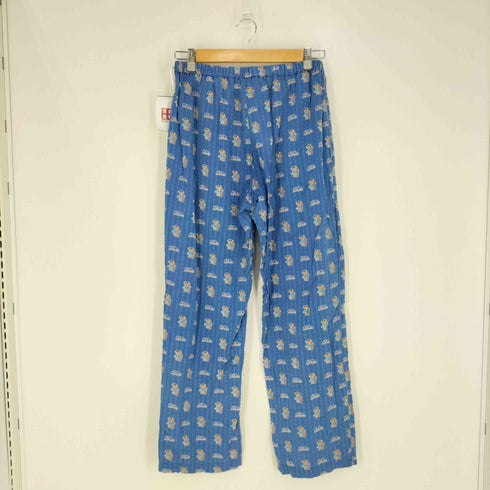 ダックスロンドン DAKS LONDON 犬柄 パジャマシャツ パジャマパンツ セットアップ メンズ M