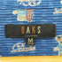 ダックスロンドン DAKS LONDON 犬柄 パジャマシャツ パジャマパンツ セットアップ メンズ M