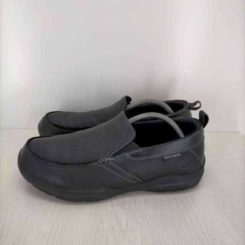 スケッチャーズ SKECHERS Air-Cooled レザースリッポン メンズ JPN:27.5