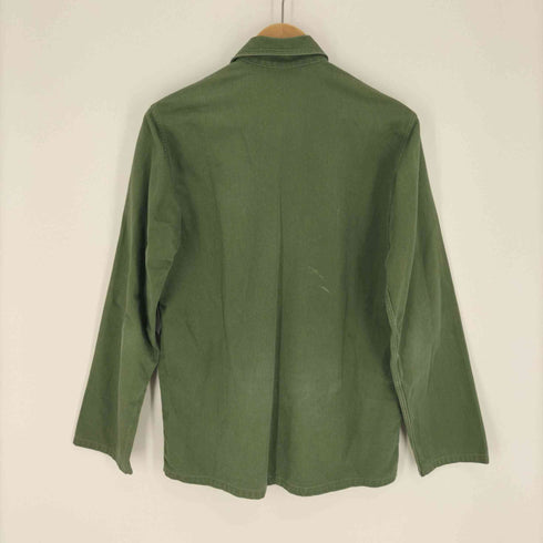 ユーエスアーミー US ARMY 40-50s 13Star Button Utility Shirt 13スター ボタン ユーティリティ シャツ メンズ SMALL