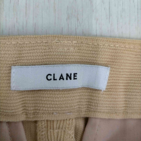 クラネ CLANE CORDUROY BELL BUTTOM PANTS レディース 0