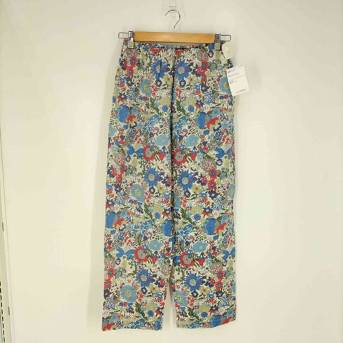 リバティ LIBERTY FABRIC 花柄 パジャマシャツ パジャマパンツ セットアップ レディース M