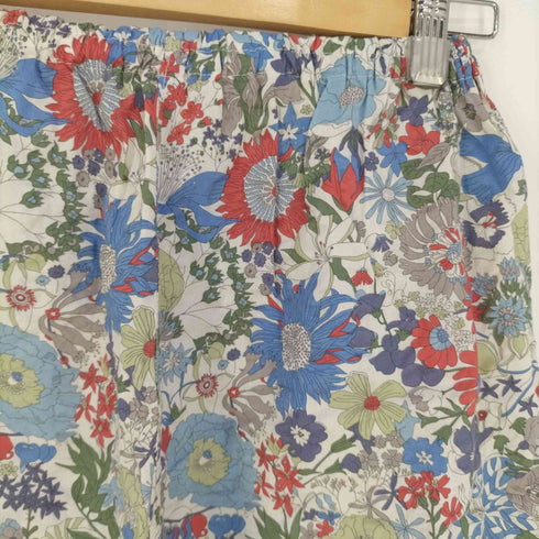 リバティ LIBERTY FABRIC 花柄 パジャマシャツ パジャマパンツ セットアップ レディース M