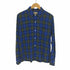 GIMBELS OWN Parkleigh 60S レーヨン チェック L/S ポケット ボックス シャツ メンズ import:M