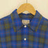 GIMBELS OWN Parkleigh 60S レーヨン チェック L/S ポケット ボックス シャツ メンズ import:M
