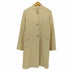 ジルサンダー JIL SANDER イタリア製 バックベルト コットン スタンドカラー ロング ジャケット レディース FR:36