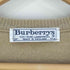 バーバリーズ BURBERRYS イングランド製 ロゴ刺繍 Vネック ラムウールニット レディース UK:38