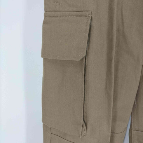 ヒューストン HOUSTON FRENCH MILITARY M-47 PANTS コットン ヘリンボーンツイル カーゴパンツ メンズ S
