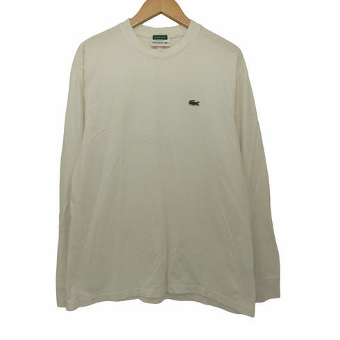 ラコステ LACOSTE 別注 ビッグワニロゴプリントTシャツ メンズ JPN:L